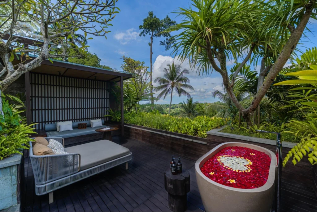 ilustrasi resort ubud