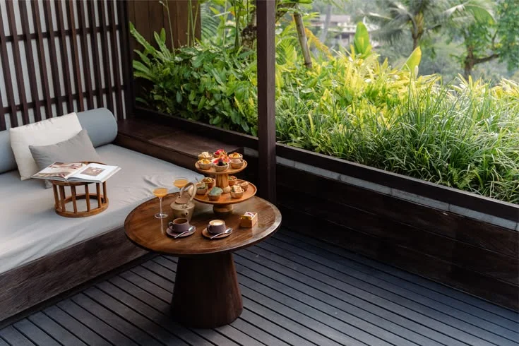 ilustration of international tea day in bali