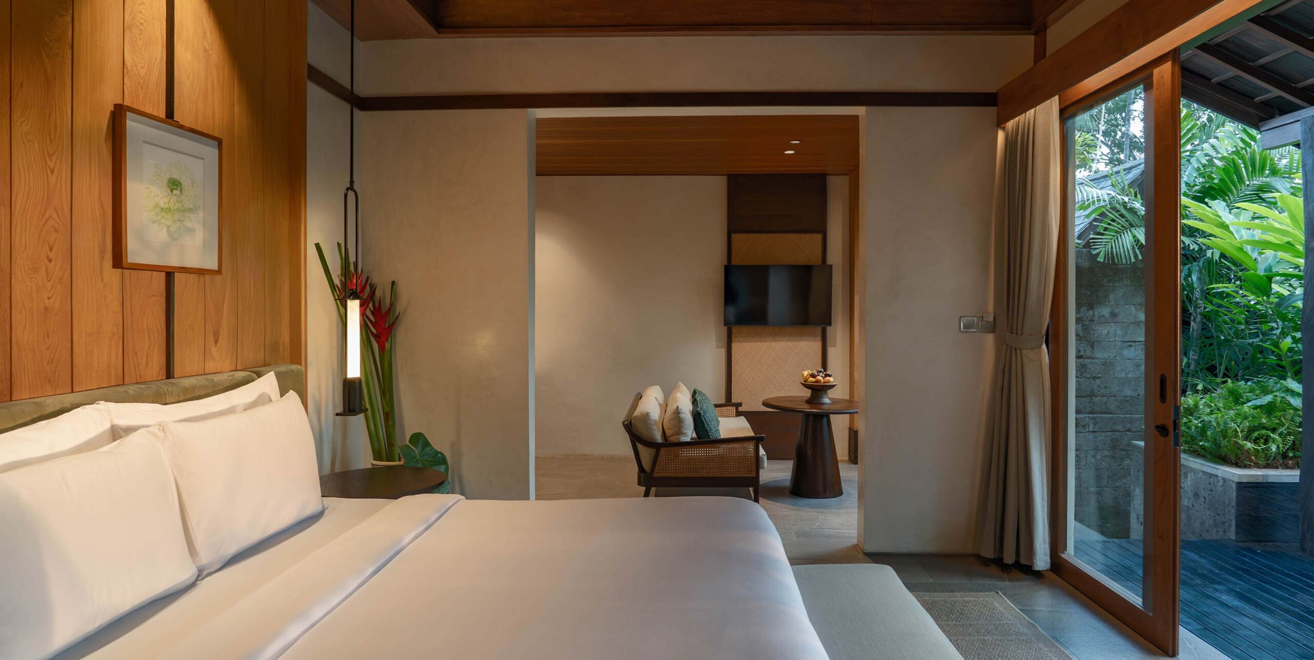 livingroom design at theridgebali